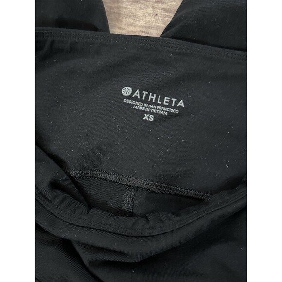 Athleta Delancey Moto Legging Womens Extra Small XS Track Pant Zip Ankle Travel - Picture 8 of 8